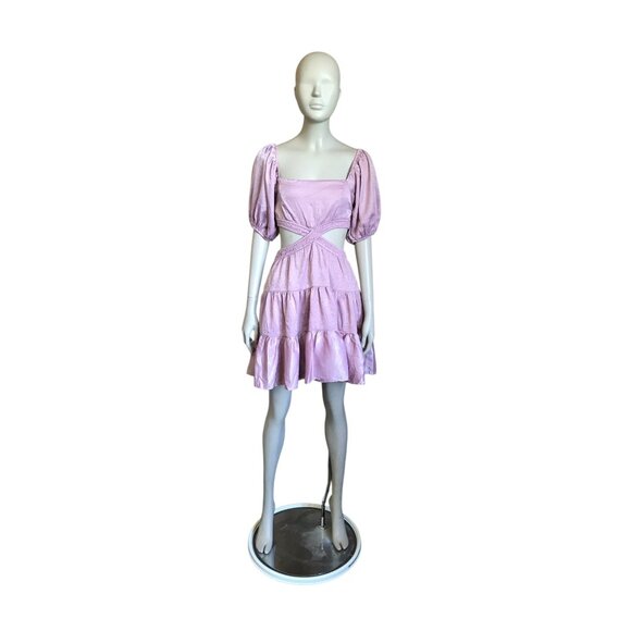 Altar'd State Lavendar Cutout Dress - Picture 1 of 5